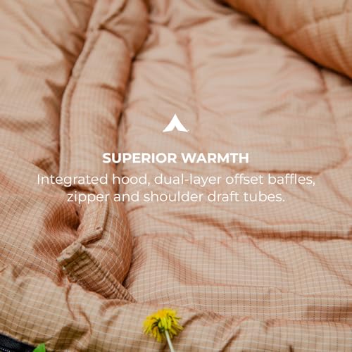 Teton Celsius Regular, -25F, 20F, 0F Degree Sleeping Bags, All Weather Bag for Adults and Kids, Camping Made Easy and Warm, Travel Sack Included - Image 5