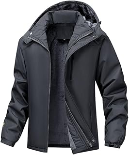 Sponsored You’re seeing this ad based on the product’s relevance to your search query.Learn more about this advertisement Zerdutera Men's Winter Jacket Waterproof Warm Ski Jacket Water-Repellent Windproof Jacket with Removable Hood for Hiking Camping