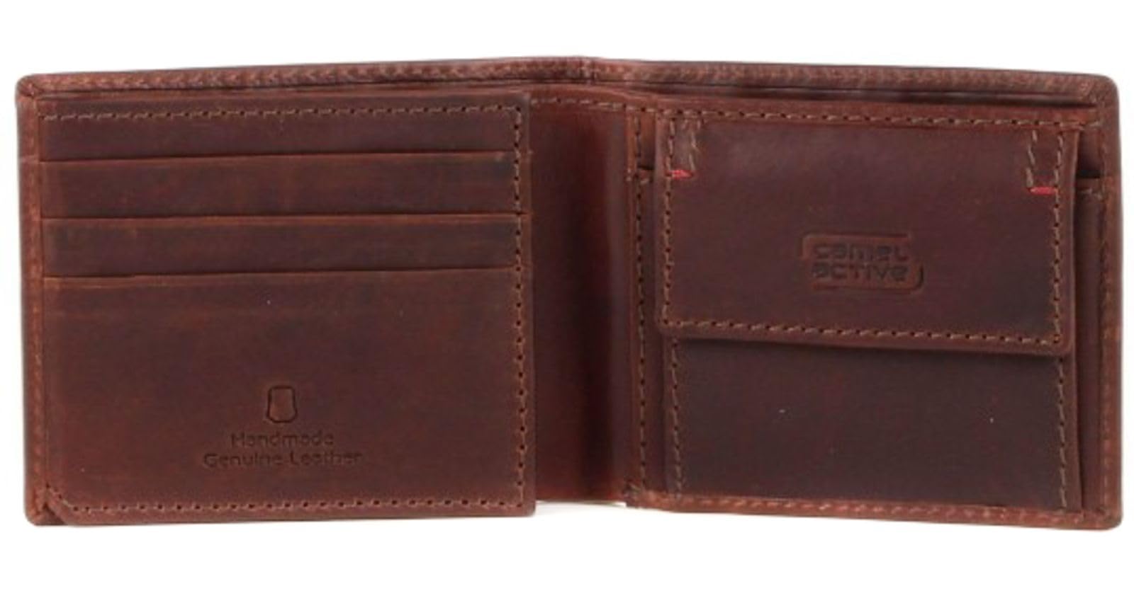 camel active Salamanca2 woreczek na monety, 11 x 2 x 9, Dunkelbraun, 11 x 2 x 9, Etui na monety
