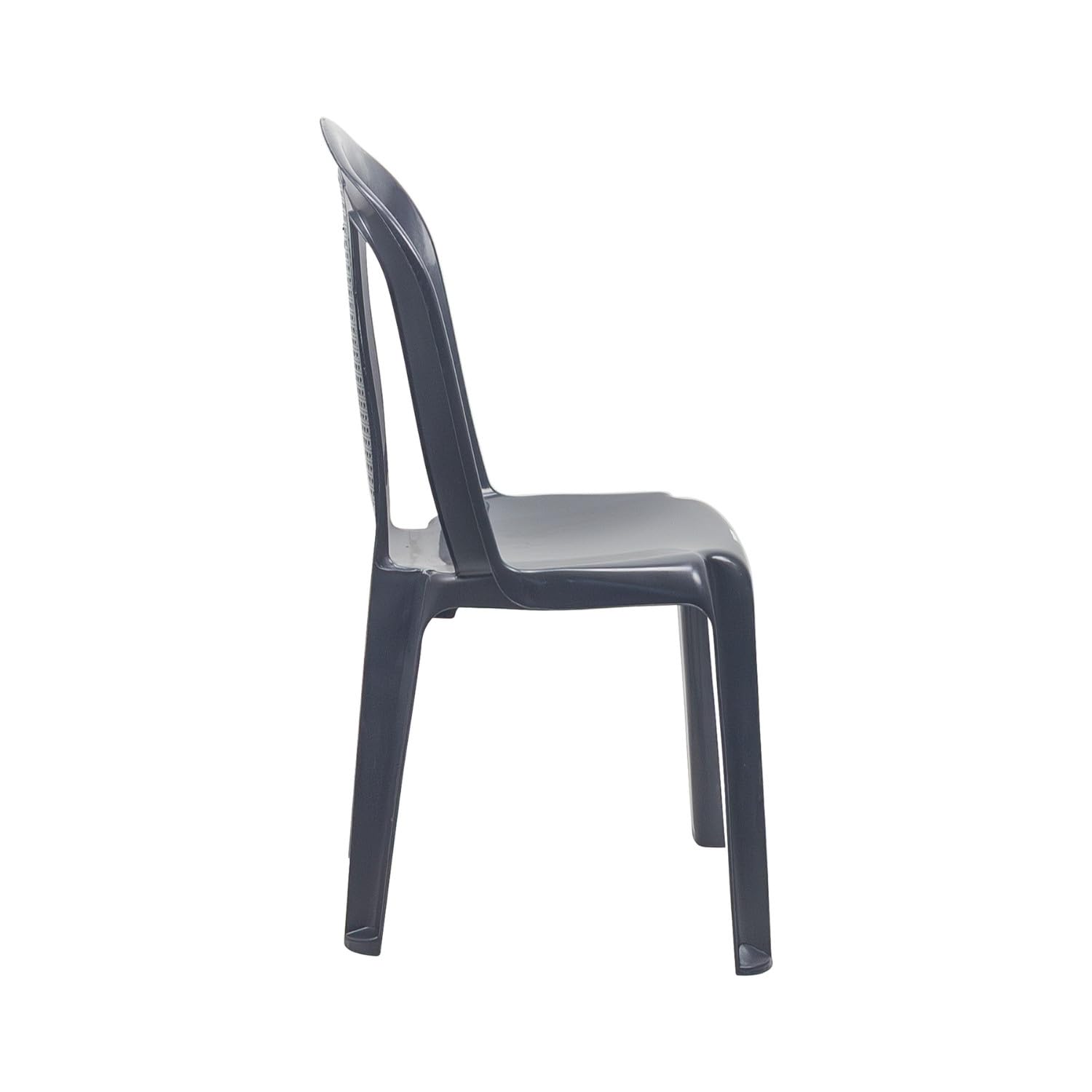 7H SEVEN HOUSE Pack 12 Sillas de Exterior Apilables sin Reposabrazos Napoli 49x42x88cm 7house