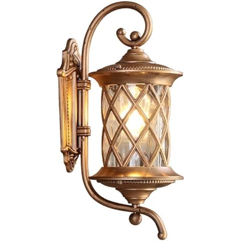 XAXR Retro Wall Lamp Pineapple Aluminum Bracket Outdoor Waterproof Wall Mount House Light Oil Rubbed Bronze Finish Outside Wall Sconce Exterior Lantern Hardwired Courtyard Landscape Light Cover