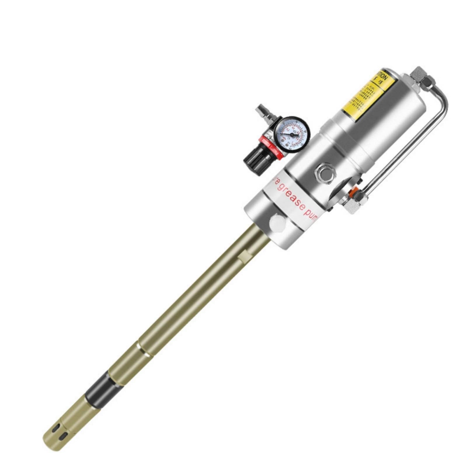 predolo Ingrassatore Pneumatica Pompa Alta Pressione per Manutentori, Tipo 12, Pompa Per Grasso Ad Alta Pressione + Valvola Di Regolazione Della Pressione