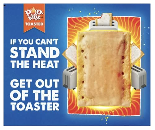 Pop Tarts Kellogg's Value Pack, Brown Sugar Cinnamon Toaster Pastries, 1.76 Ounce (Pack of 16)