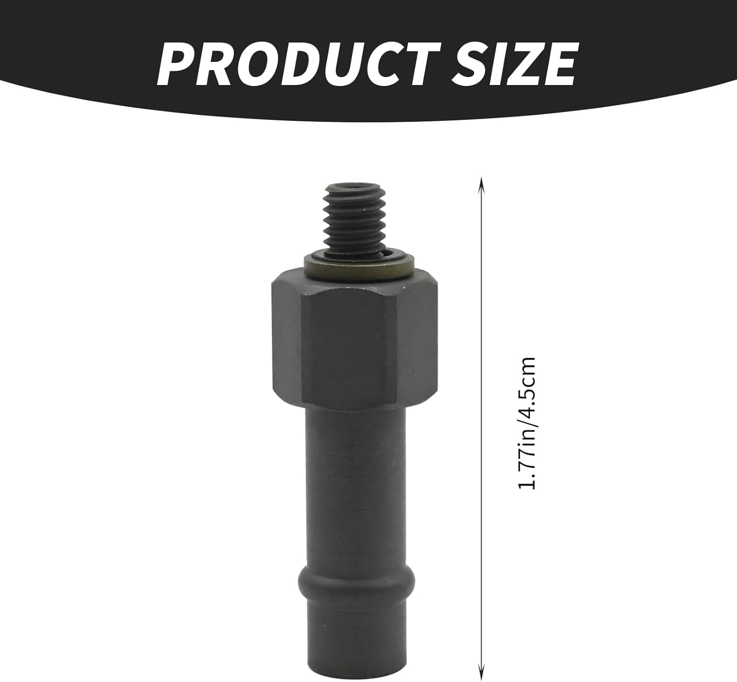 UOIENRT DT-51190 Transmission Oil Fill Adapter, Replacement for GM 8L90 Engine, Transmission Fluid Fill Adapter