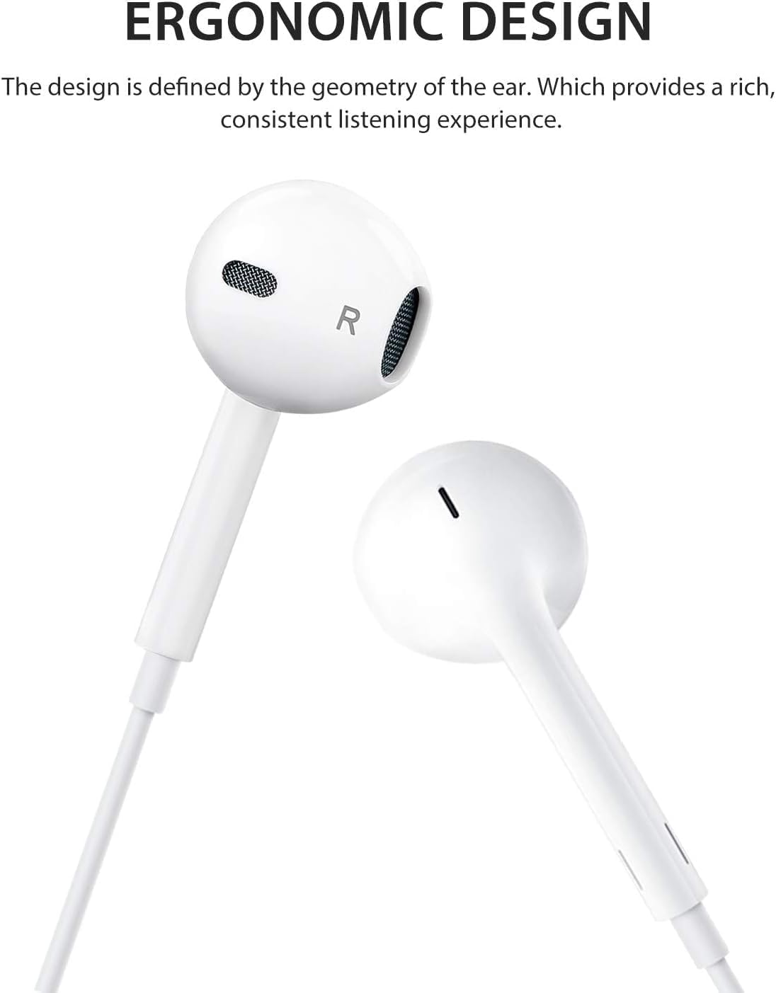 Amazon.com: Apple Earbuds, [MFi Certified] with Lightning