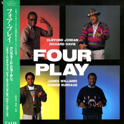 RONNIE BURRAGE RICHARD DAVIS (2) CLIFFORD JORDAN - Four Play - LP