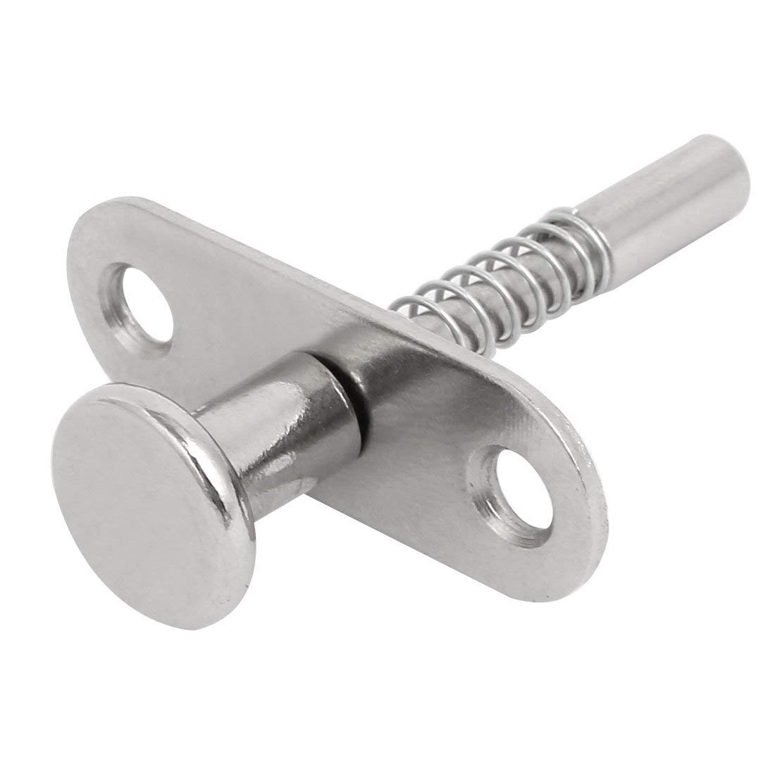 4pcs molla in acciaio inox perno di bloccaggio a sgancio rapido diametro 6,5 mm con piastra