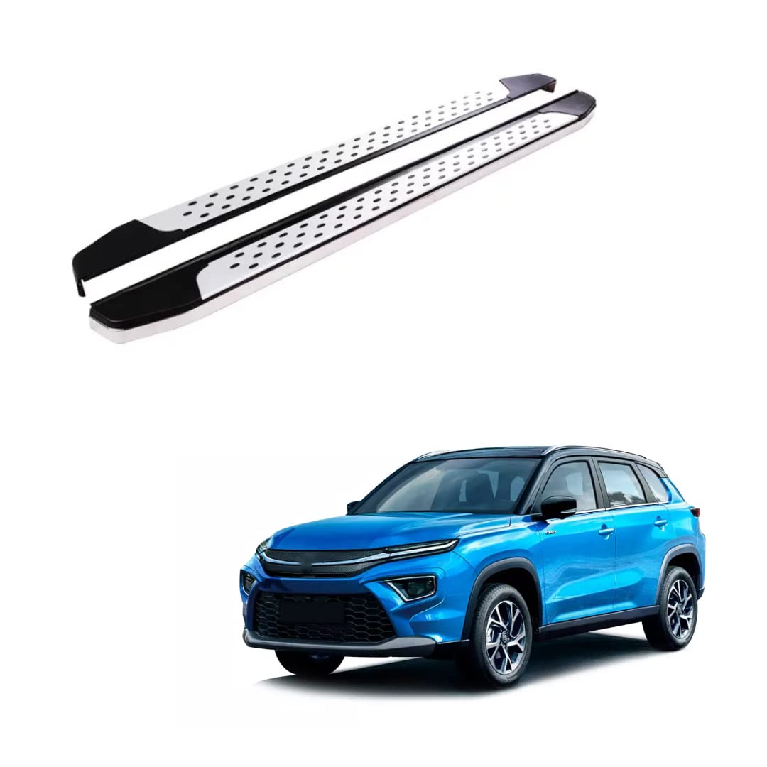 DriveStylish Side Steppers Car for Toyota Urban Cruiser Hyryder - Classy Design