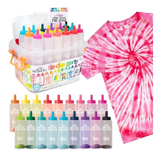 Tulip One-Step Tie-Dye Party Kit, Set of 123