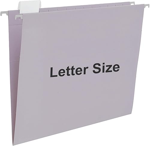 Y YOMA Tamaño carta paquete de 12 carpetas colgantes de colores, carpetas colgantes decorativas, bonitas carpetas de archivos para archivar,