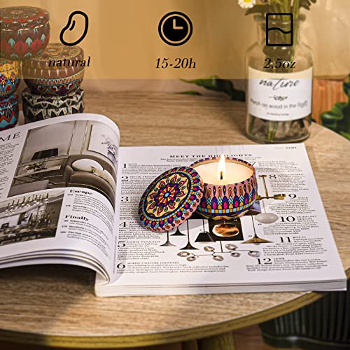 Scented Candles Gifts for Women | Aromatherapy Candles for Home | Presents for Mum | Birthday Gifts for Women | The Total Burning time is 114 Hour | 6 Coun - Image 5