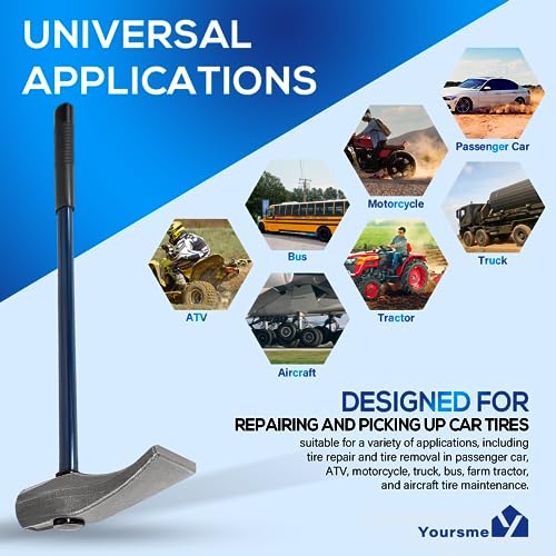 Image of Tire Hammer 35429 Bead Brkg Wg, Tire Bead Breaker Wedge Tool, Duck-Billed Hammer For Tire Removal Fit for Cars, Trucks, SUVs, ATVs, Motorcycles, Buses, Farm Tractors, and Aircraft Tires