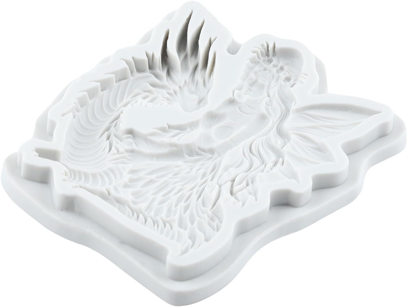 Lingzhi Dragon Fondant Molds Angels Silicone Mold for Cake Decoration Chocolate Candy Cupcake Topper Sugar Gum Paste Polymer Clay image 4