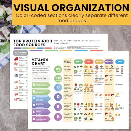 Vitamines minéraux guide des aliments riches en protéines éducatif