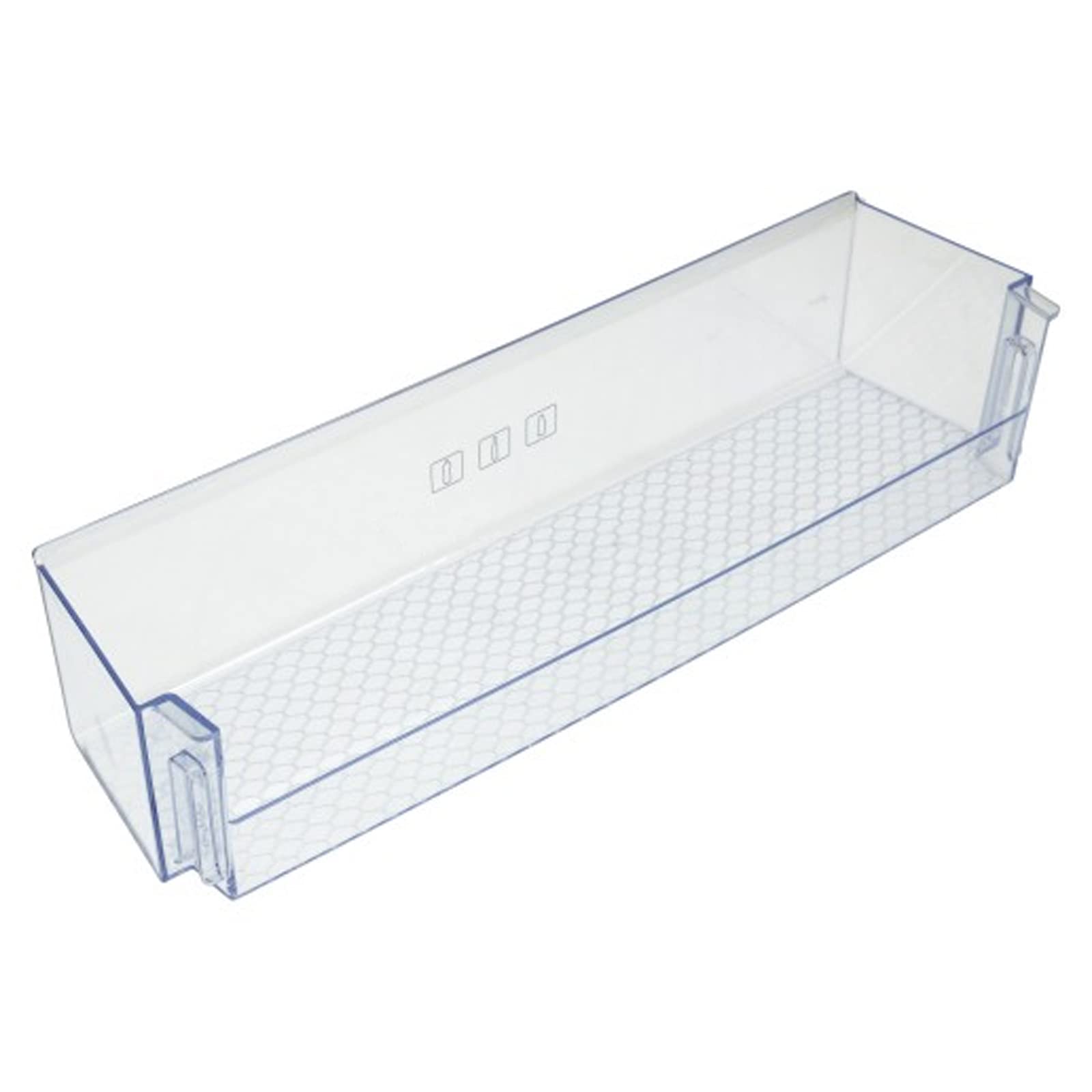 SPARES2GO Türregal für die untere Ablage kompatibel mit Beko Kühlschrank Kühlschrank
