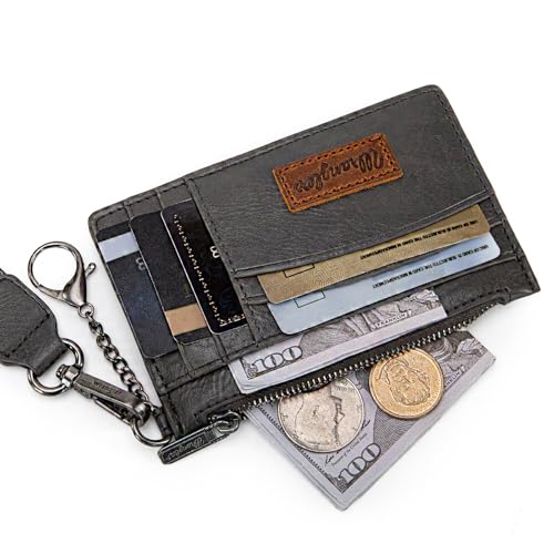 Image of Montana West X Wrangler Card Holder RFID Credit Card Holder for Women Small Card Wallet Keychain Wallet with Wristlet Strap