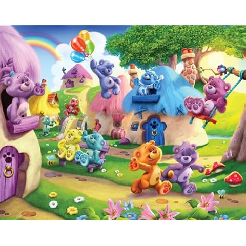 Walltastic The Button Bears Mural Cover