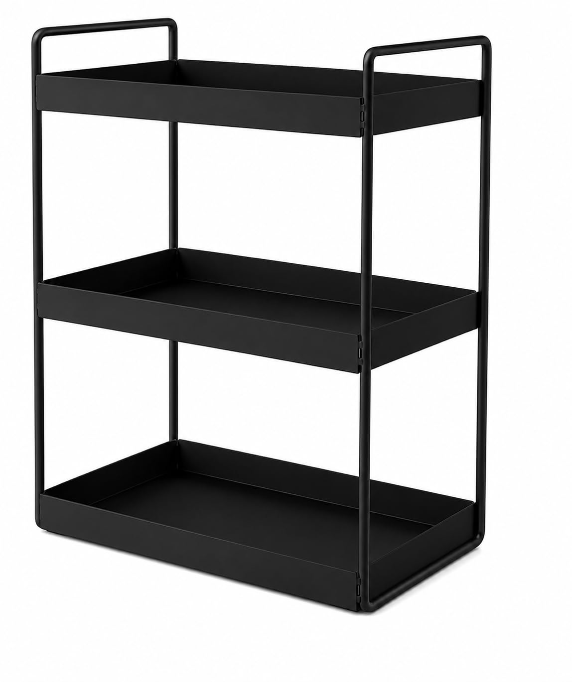 Big Size MULTIPUPOSE 3-Tier Standing Rack, Bathroom Countertop Storage Shelf Cosmetic Organizer Holder Kitchen Spice Rack-picture-19