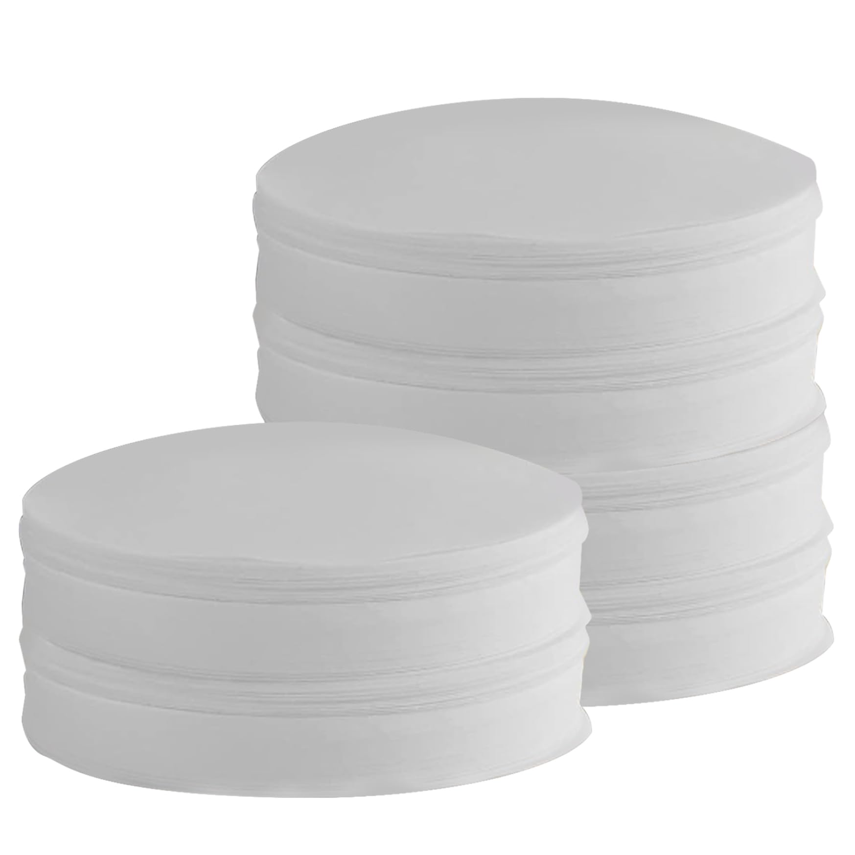 Patty Paper 500pcs Hamburger Round Patty Papier, papier Patty Round Burger de 5,1 pouces, feuilles de papier cire sans bâton Papier parchemin pour nourriture, four, congélateur micro-ondes sûr Hambur