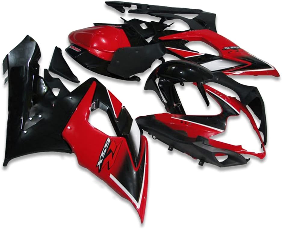 Plastic Red Bodywork Fairing Fit for Suzuki 2005 2006 GSXR 1000 Injection ABS New Aftermarket Bodyframe Kit Set GSXR-1000 05 06