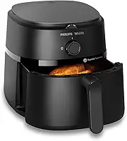 Fritadeira Airfryer Série 1000 XL, Philips Walita, 4,2 litros, Tecnologia RapidAir, Preta, 2 anos de garantia, 110v - NA120/00