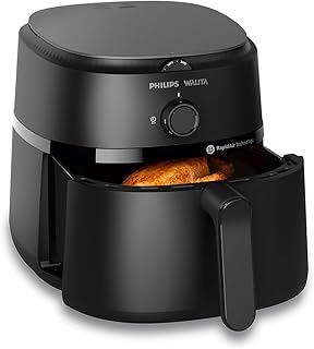 Fritadeira Airfryer Série 1000 XL, Philips Walita, 4,2 litros, Tecnologia RapidAir, Preta, 2 anos de garantia, 110v - NA120/00 - Produto 2 mais recomendado com 4.8 estrelas