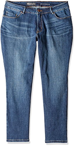 Lee Women's Plus-Size Modern Series Curvy-Fit Lexi Straight Jean