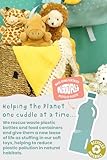 Little Living Nature Snugglies Grauer Französische Bulldogge Plüschtier – Stofftier Geschenk für Kinder, Kuscheliges Hundespielzeug, Frenchie