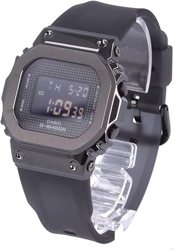 Casio G-Shock Wristwatch Mens and Womens Digital Metal Case S Series Black GM-S5600SB-1 Parallel Import