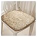 Coussin chaise Coussins de chaise de style chinois traditionnel Coussin de bureau à domicile Confortable Tabouret à manger Coussin trapézoïdal épais coussin de siège chaud épais Coussin en laine artif