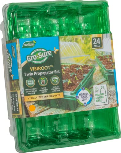 Gro-Sure Visiroot Twin Propagator Set 24 Zellen