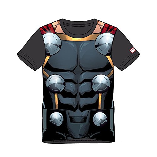 Bioworld EU Herren Marvel Comics Thor Suit Sublimation T-Shirt, Grau (Grau Grau), XL