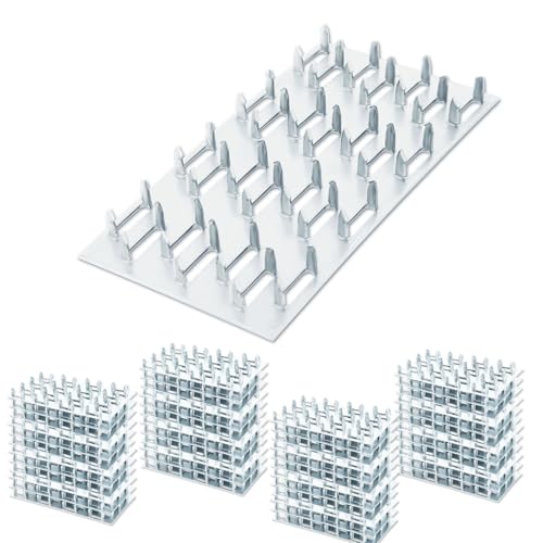 2"x4" Truss Plate, 100 Pack Pronged Truss Brackets Mending Plates,