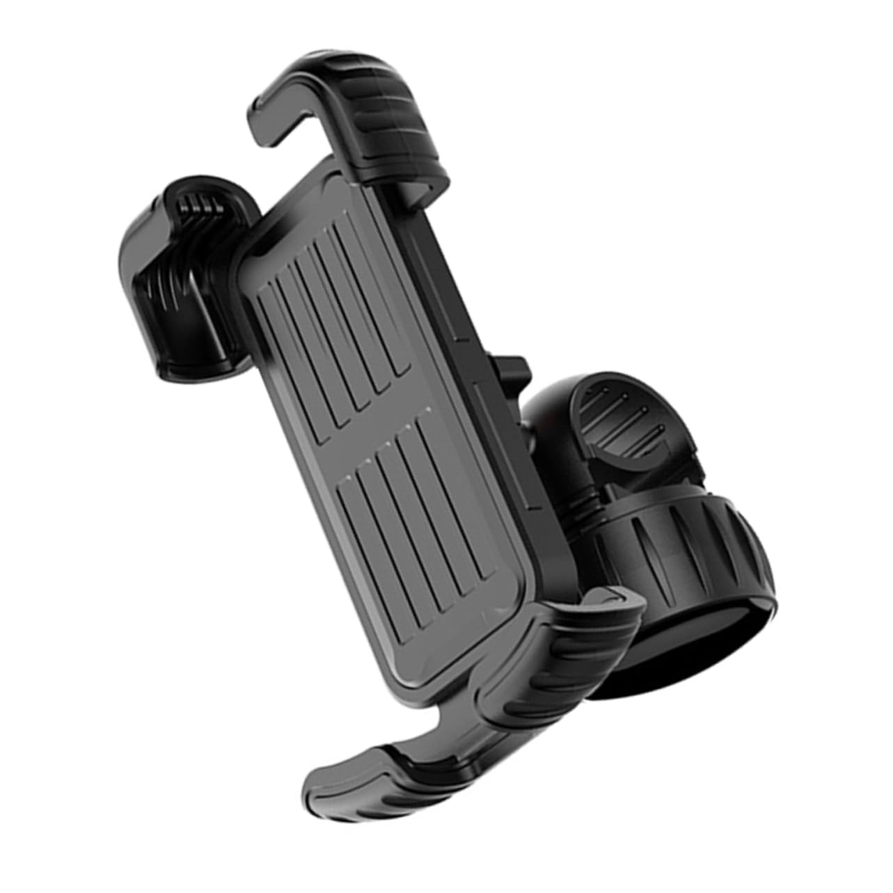 HOMSFOU 3pièces Support Téléphone De Vélo Antichoc Et Antidérapant Support De Guidon pour Smartphone Navigation Pratique Et Sécurisée Compatible avec Guidons pour Cyclisme Et