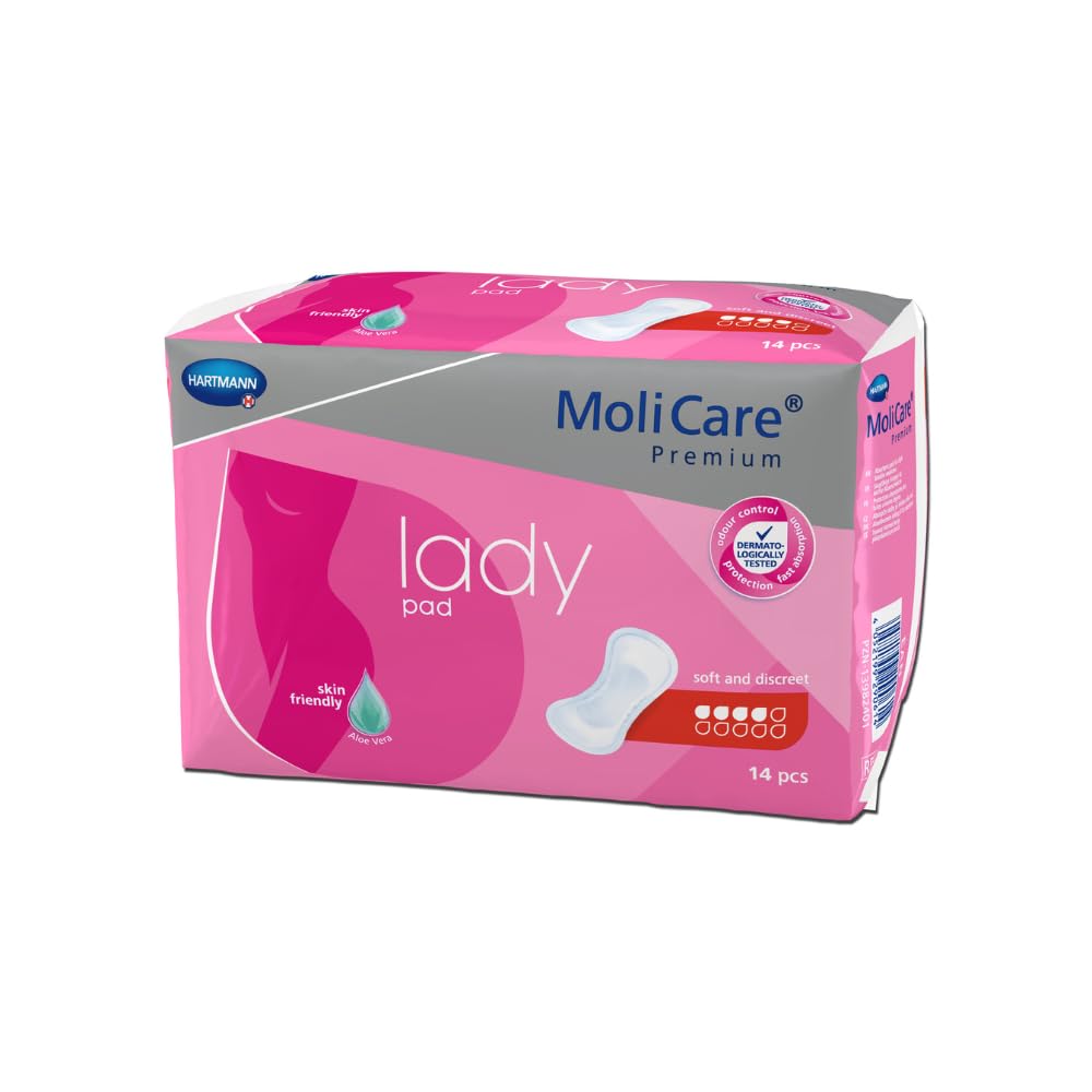 MoliCare premium lady Pad 4.5 Tropfen Inkontinenzeinlagen | 12 x 14 St.