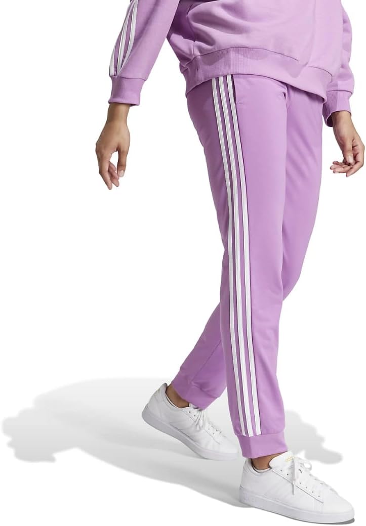 Adidas Womens Essentials Fleece Tapered Cuff Pants - Image 5