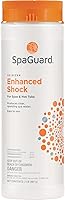 SpaGuard Enhanced Shock 2 lb - Multipurpose Chlorine Shock for Spas, Hot Tubs: Clarifies, Flocculates, pH Buffer, Odor Remover