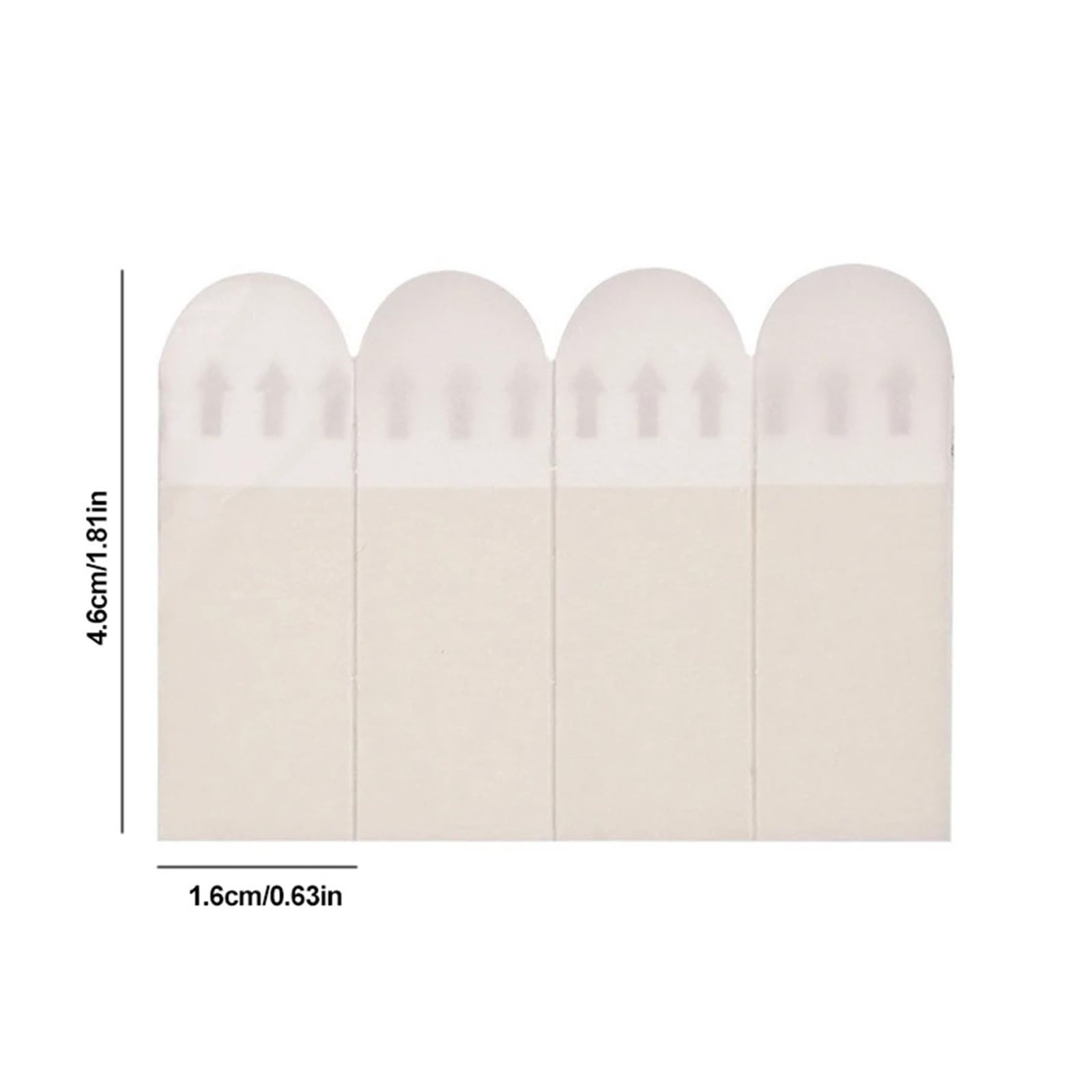 Tiras adhesivas para colgar cuadros, Tiras for colgar cuadros, 12 pares de cinta adhesiva doble cara, 3 tamaños, decoración del hogar(92x19mm)
