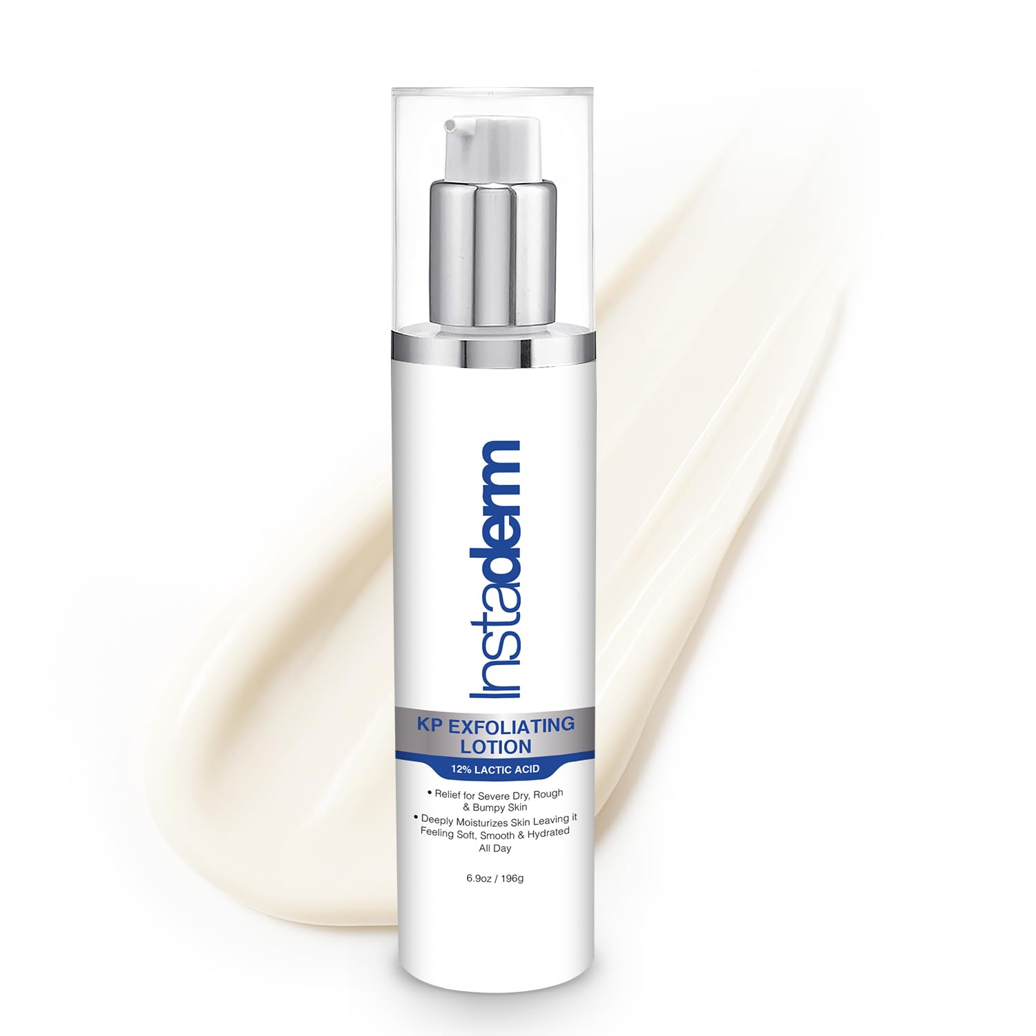 Keratosis Pilaris Treatment- KP Bump Eraser. Smoothing Exfoliating Moisturizing Lotion for Rough, Dry, Flakey & Bumpy Skin Conditions with Lactic Acid, AHA. Smooth Skin Body Cream.