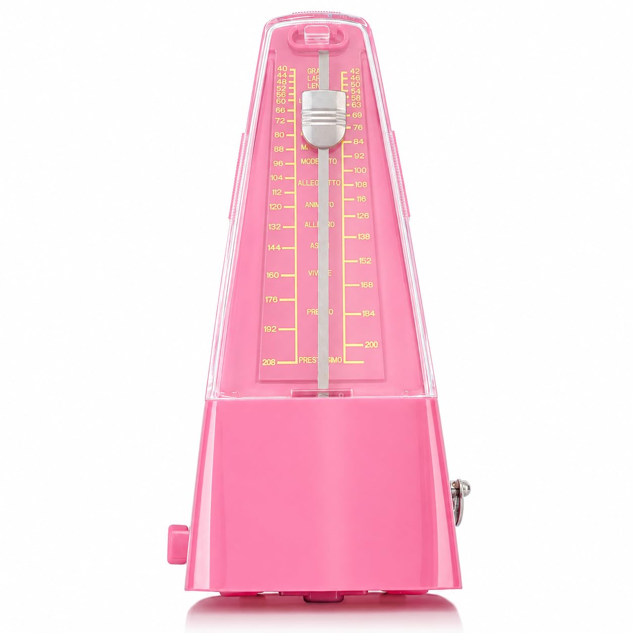 Perlman Traditional Wind Up Mechanical Metronome for Piano Guitar Bass Drum Violin and Other Musical Instruments (Black) — Amazon image 11