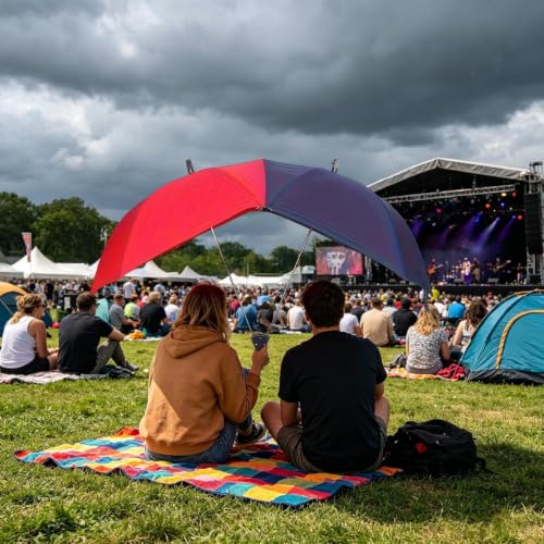 Parapluie Double imperméable et résistant au vent de marque Teksome - 2