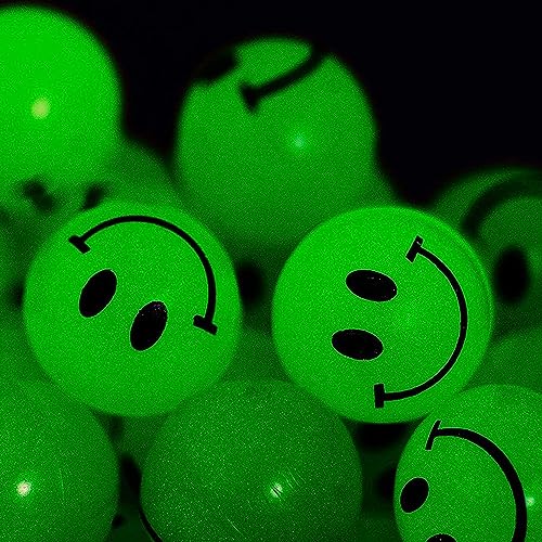 Bedwina BASGL27 Bulk Bouncy Balls Glow In The Dark thumb #1