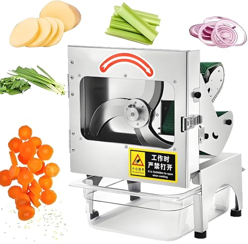 Cortadora eléctrica comercial de verduras 200W