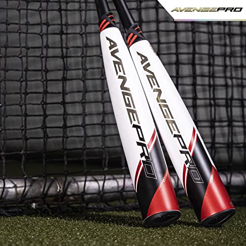 Axe L199J-30-25 Bat 2022 Avenge Pro (-5, 2-5/8") Usssa Baseball Bat, 2-Piece Composite thumb #6