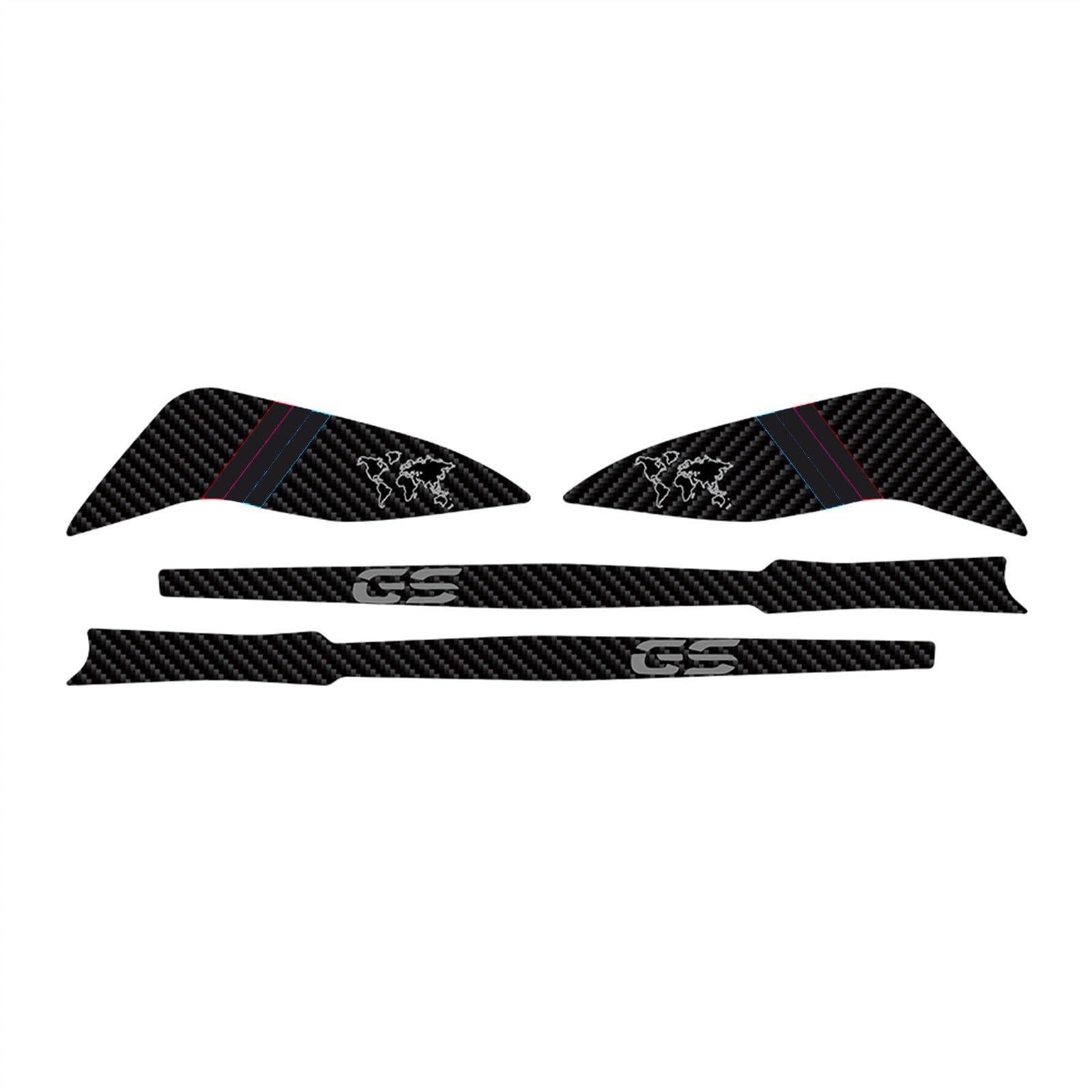 Autocollants de guidon pour BMW R1200 GS et F800 GS protège-mains