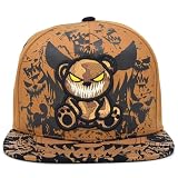JLGUSA Bear TL Snapback hat Bear Cotton Adult Adjustable Baseball Cap New (Lt. Brown - 01)