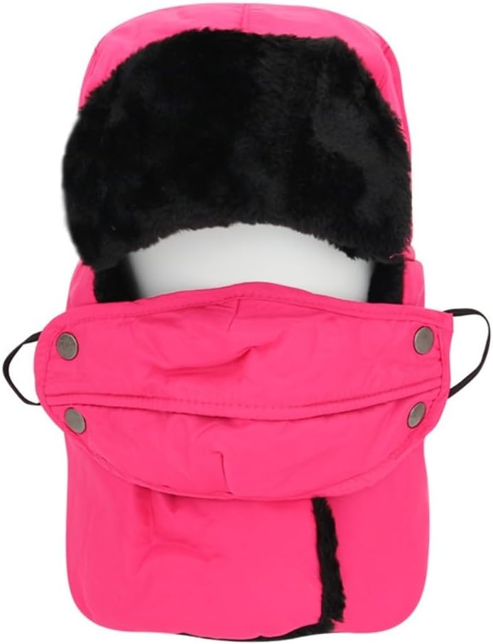 Winter hat Winter hat Thick Plus Velvet hat Outdoor Windproof Cold Protection Ear Protection hat Winter hat/56