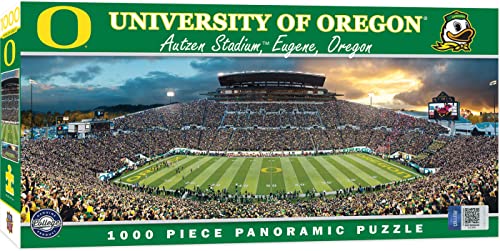 Image of MasterPieces NCAA Oregon Ducks Stadium Panoramic Jigsaw Puzzle, 1000-Piece
