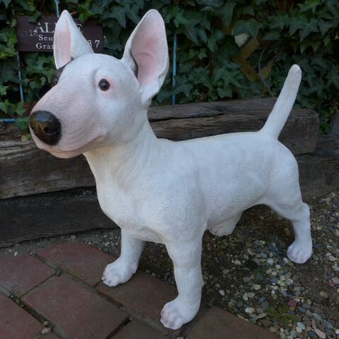 Amazon.co.jp: 犬の置物 ブルテリア(L) いぬ イヌ 動物 3744-00