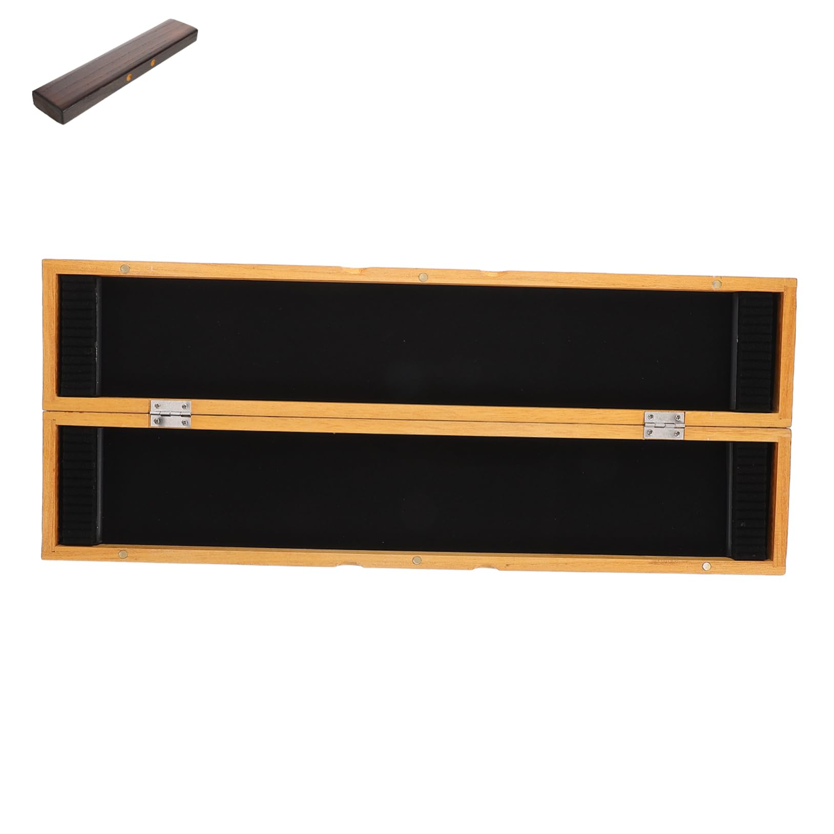 SUPVOX Wooden Fishing Float Storage Box Lightweight Portable Tackle Organizer for Ample Float Protection Durable Design for Outdoor Fishing Trips Accessories